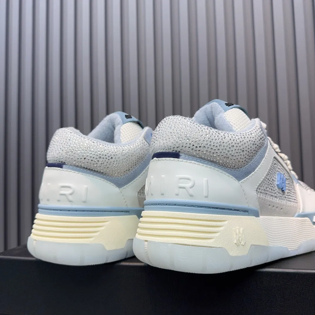 Men's shoes 💰760💰 AMIRI AMIRI fashion brand hot sale 🔥 Available all year round, couples 💑 Official website synchronization Imported fabrics 1⃣️ vs 1⃣️ replica, original factory special original sole, 35-45 (45. non-refundable)